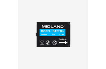 Image of Midland Radio BizTalkR Li-ion Battery Pack - BATT18L, biztalkR-li-ion-battery-p