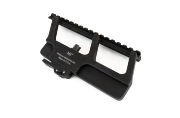 Image of Midwest Industries AK Side Railed Scope Mount, Yugo, Black, MI-AK-SM-Y