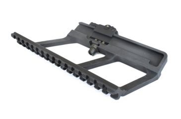 Image of Midwest Industries AK Side Railed Scope Mount, Yugo, Black, MI-AK-SM-Y