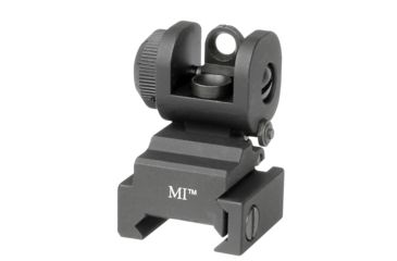 Image of Midwest Industries Top Mounted Deployable Rear Sight, Black, MCTAR -ERS