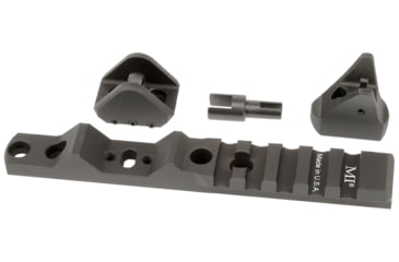 Image of Midwest Industries Ghost Ring Rail, Henry Pistol X, Black, MI-HX4-GRR