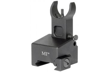 Image of Midwest Industries Locking Low Profile Flip-Up Front Sight For Gas Block Mounting Matte Black MI-LFFG