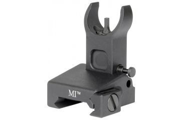Image of Midwest Industries Locking Low Profile Flip-Up Front Sight For Handguard Mounting Matte Black MI-LFFR
