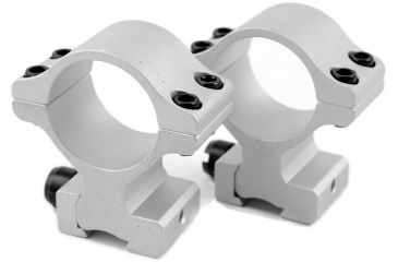 Image of Millett Detachable Aluminum Rings, High, Silver DT00909