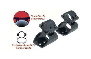 Image of Millett See Thru Scope Mount, Matte, Fits Weaver Style Bases, Clam Pack SE00730