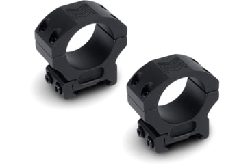 Image of Monstrum 1 inch Precision Picatinny V2 Scope Rings 1.20 in, Black, 1.2 in, SR-1-P120