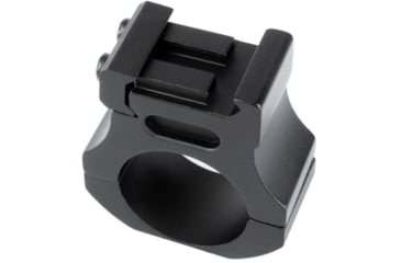 Image of Monstrum 1in Precision Picatinny Scope Rings w/Level Bubble, 1in, Black, SR-1LB-P100