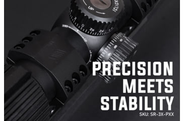 Image of Monstrum 30mm Precision Picatinny V2 Scope Rings .85 in, Black, .85 in, SR-3X-P085