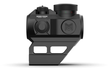 Image of Monstrum Ghost 1x20mm Red Dot Sight, 2 MOA Dot Reticle, Type III Hardcoat Anodized, Black, RDT20B