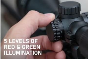 Image of Monstrum Guardian 4-12x50mm w/ Parallax Adjustment AO Rifle Scope, 1in Tube Second Focal Plane, Black, SG41250-AO-B