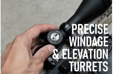 Image of Monstrum Guardian AO Rifle Scope, 3-9x40mm, 1 inch Tube, Second Focal Plane, Crosshair Reticle, Black, SG3940AO-B