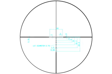 Image of Monstrum Panzer 2-10x40 LPVO 1in Tube Rifle Scope, Second Focal Plane