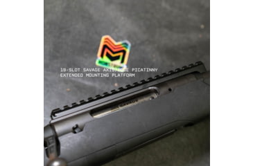 Image of Monstrum Savage Arms Axis/Edge Rifles Extended Picatinny Rail w/ Level Bubble