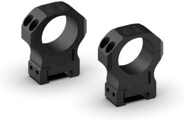 Image of Monstrum Pro Series 7075 Aluminum Scope Rings, 30mm, High Profile, Black, ZS305H