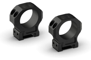 Image of Monstrum Pro Series 7075 Aluminum Scope Rings, 30mm, Medium Profile, Black, ZS304M