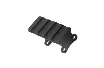 Image of MOSM Circular Array MIL-STD-1913 Rail for Alpha Scope Mounts, Matte Black, 820601