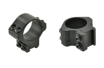 Image of MTC Optics Blueprint Mounts 25mm Double Strap Low Medium Or High Black, Black DBPM25DS