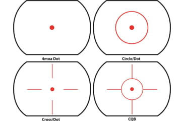 Image of Mueller Optical 33mm Quick Shot 1MOA 3.25in Waterproof Red Dot Scope, Camo MQS12233
