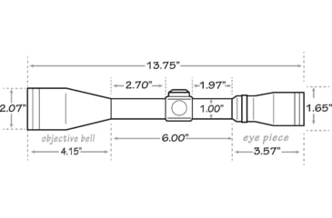Image of Mueller Optics 4.5-14x40 AO Tactical MildDot Rifle Scope MT451440