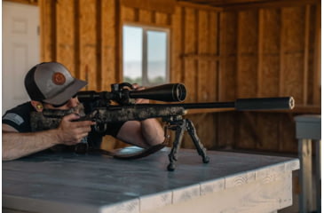 Image of Mueller Optics 40x56 Side Focus Target Dot Rifle Scope, Matte Black, MU4056