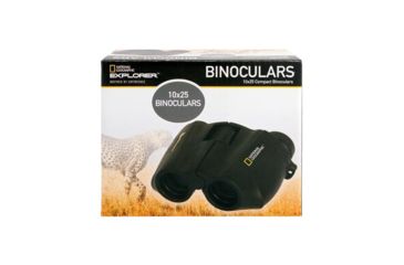 Image of National Geographic 10x25 Compact Roof-Prism Binoculars, 80-11025