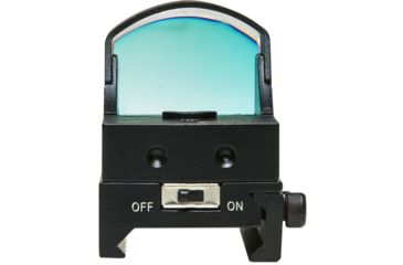 Image of NcSTAR 1x25 Tactical Red Dot Sight w/ On/Off Switch, Ruby Lens, Matte Black DDAB