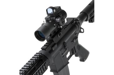 Image of NcSTAR 3.5X32 CPO Scope w/ Micro Green Dot SEECPRQ3532GG