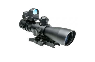 Image of NcStar 3-9x40 Mark III Tactical Rifle Scope, Ultimate Sighting System, Green Dot, P4 Sniper 183108
