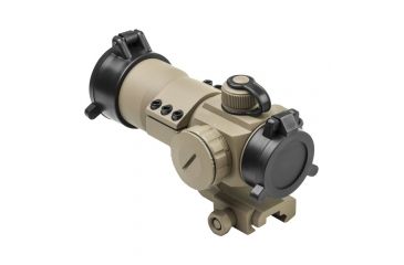 Image of NcStar 35mm Tri-Color Dot Tube Reflex Optic, Tan Body, Red/Green/Blue 194622