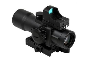 Image of NcSTAR 3.5X32 CPO Scope w/ Micro Red Dot SEECPRQ3532GD