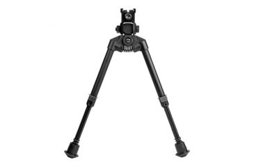 Image of NcSTAR Bipod With Weaver Quick Release Mount/Universal Barrel Adapter Included/Notched Legs, BLACK ABUQNL