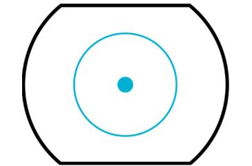 Image of NcStar Blue Four Reticle Reflex w/QR Mount, Black, 196629