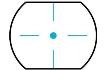 Image of NcStar Blue Four Reticle Reflex w/QR Mount, Black, 196629