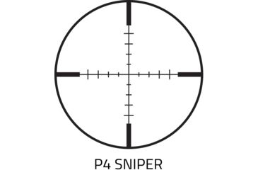 Image of NcSTAR GEN3 Mark III Tactical 3-9X40mm P4 Sniper Rifle Scope,Black VSTP3940GV3