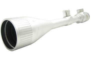 Image of NcSTAR Illuminated A.O. Rifle Scope - 6-24x50AOE Silver Mil-Dot / Green / Ring SEFMS62450G Rifle Scope