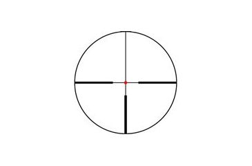 Image of NcSTAR Illuminated European Rifle Scope - 1.5-6x42mm Red Dot Green Lens / Ring SUD15642G