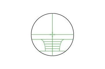Image of NcSTAR Mark III Rifle Scope - 10-40x50 G-Ill. Rangefinder / AO / 30mm / Ring / Green Lens SM3RAO104050G