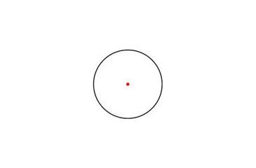 Image of NcSTAR Red Dot Sight - 1x45 T-Style Silver Red Dot - Weaver Base DTS145