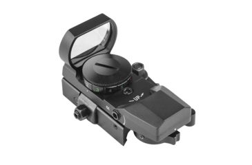 Image of NcSTAR Red &amp; Green Reflex Sight/4 Reticles/QR Mnt, Black D4RGBQ