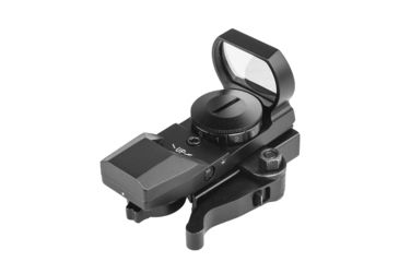 Image of NcSTAR Red &amp; Green Reflex Sight/4 Reticles/QR Mnt, Black D4RGBQ