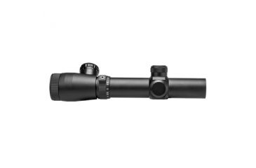 Image of Ncstar Shooter I 1.1-4X24 Full Size Scope/Blue &amp; Red Ill./P4 Sniper/Green Lens, BLACK SEEFP11425G