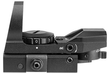 Image of NcSTAR Zombie 4 Reticle Reflex Sight w/ Quick Release Mount, Black DZ4BQ