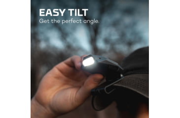 Image of Nebo Einstein Cap Rechargeable Cap Light w/ Wave Activation, Black, NEB-HLP-0004