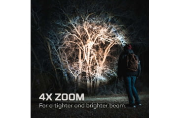 Image of Nebo Franklin Slide Rechargeable Dual Flashlight and Work Light, 500 Lumens, Black, NEB-WLT-0025