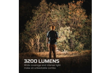 Image of Nebo Redline Blast RC 3200 Lumens Rechargeable Waterproof Flashlight w/ Power Bank, Black, NEB-FLT-0009