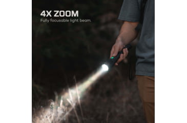 Image of Nebo Redline Blast RC 3200 Lumens Rechargeable Waterproof Flashlight w/ Power Bank, Black, NEB-FLT-0009