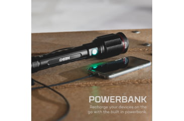 Image of Nebo Redline COB LED Flashlight, Lithium Ion, White, 6000 Lumens, Black, NEB-FLT-0002