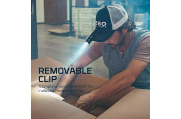 Image of Nebo Redline Torchy LED Flashlight, Lithium Ion, White, 1000 Lumens, Black, NEB-FLT-0001