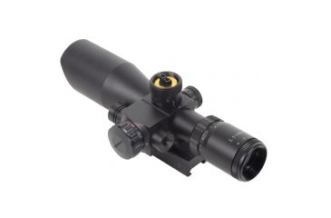 Image of Factory Demo Fire Field 2.5-10x40 Waterproof Red/Green Mil-Dot Reticle Rifle Scope, Black - FF13011