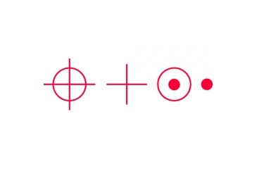 Image of Sightmark Laser Dual Shot Reflex Sight - Multi Reticle, Matte SM13002